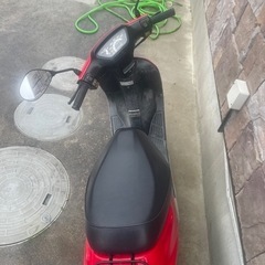 原付バイク　お話し中の画像