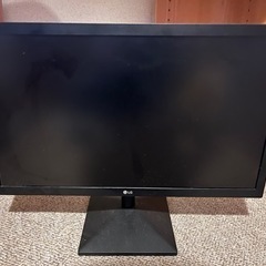 急募PC用モニター LG 22インチ モニターアーム付き コード付き