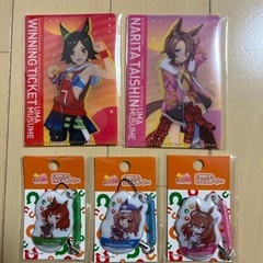 ウマ娘セブンイレブン限定スマホクリーナー&ミニクリアファイル