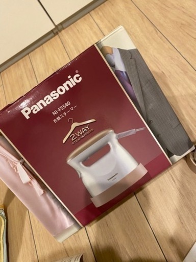 Panasonic 衣類スチーマー　ほぼ新品
