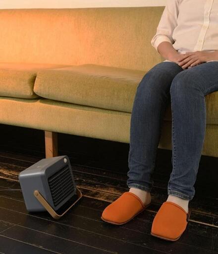 【商談中】【未使用品】BRUNO 人感センサーパーソナルヒーター コンパクト ネイビー
