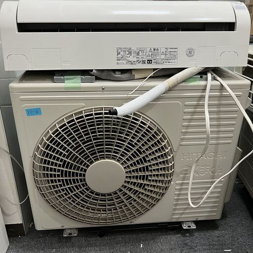 中古 エアコン 日立 HITACHI RAS-A40J2  （14畳・単相200V） スターホワイト 白くまくん 0221-4