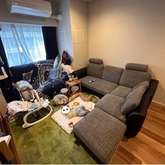 3人掛けソファ／直接引き取りできる方