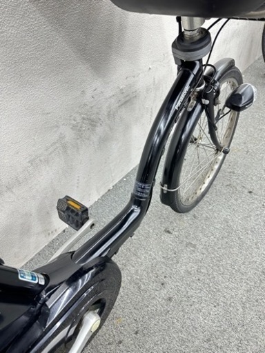 お子様入園の準備に　3人乗り電動自転車　パナソニックギュットミニ　チャイルドシート付き　お買い得