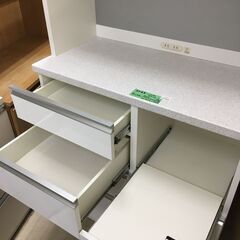 共和産業 シャロー キッチンボード モイス加工(スチームオーブン対応) フルオープンレール キッチン収納 キッチンボード システムキッチンボード 幅90cm 日本製 国産 おしゃれ クリーニング済 堺市【ジャングルジャングル石津店】石津店