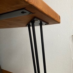 LOWYA ダイニングテーブル　160cm パソコンデスクの画像