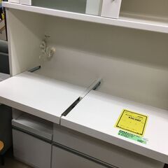 値下げしました!! 松田家具 キッチンボード モイス加工(スチームオーブン対応) スロークローズレール対応 キッチン収納 キッチンボード システムキッチンボード 幅118cm 日本製 国産 おしゃれ クリーニング済 堺市【ジャングルジャングル石津店】