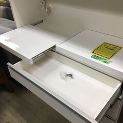 値下げしました!! 松田家具 キッチンボード モイス加工(スチームオーブン対応) スロークローズレール対応 キッチン収納 キッチンボード システムキッチンボード 幅118cm 日本製 国産 おしゃれ クリーニング済 堺市【ジャングルジャングル石津店】