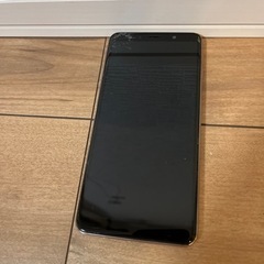 スマホ　端末　Galaxy A7 ジャンク品　画面傷