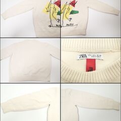 AB051 ZARA ザラ palau セーター コットンの画像