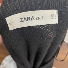 ZARA ロングニットカーデの画像