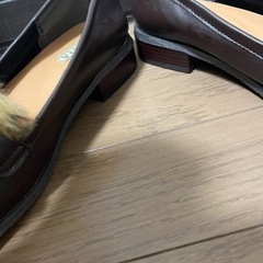 ヒョウ柄ファー付きローファー風パンプス 値下げ交渉OK♡の画像
