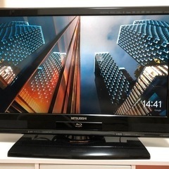 DVDプレイヤー内蔵テレビ　3/27まで