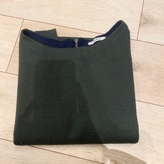 グリーン　マット系　ニット　ユナイテッドアローズの画像