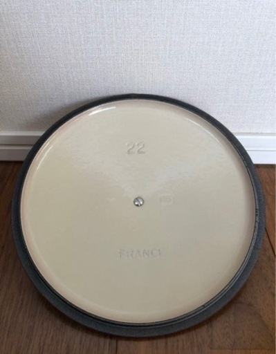 【新品未使用】ルクルーゼ 22センチ 鍋