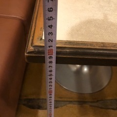 喫茶店テーブル　本日終了の画像