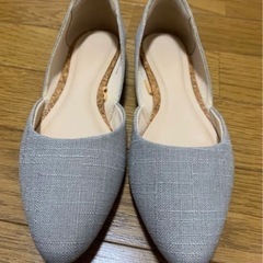 値下げ⭐︎GU ジーユー　フラットシューズ　22.5cmの画像