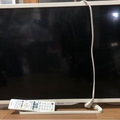 ジャンク品　シャープテレビ