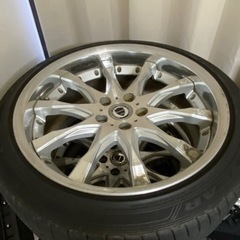 ワーク19インチタイヤ付き