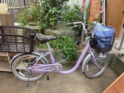 マルキン　自転車　20インチ　低身長も楽々