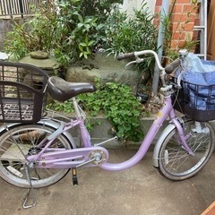 マルキン　自転車　20インチ　低身長も楽々　