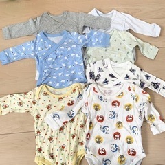 ロンパース ボディスーツ スタイ 帽子 かぼちゃパンツ 60 7...
