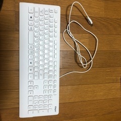 キーボード 白