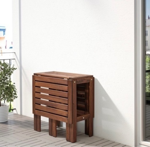 IKEA エップラロー 屋外用テーブル&4脚チェアセット　