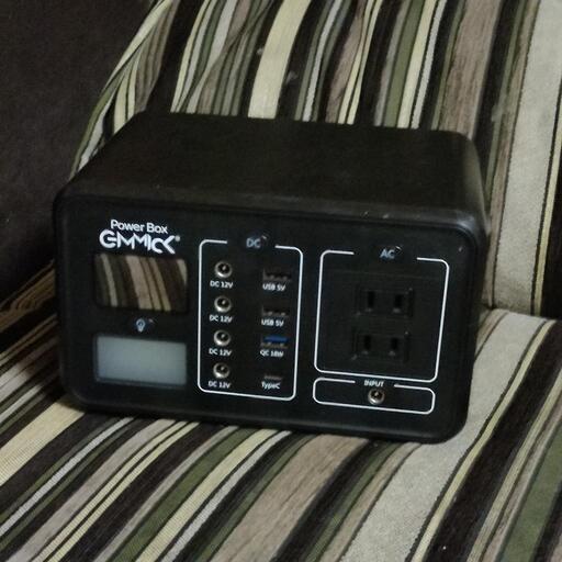 ポータブル電源 GIMMICK GMP-2500 軽量ポータブルバッテリー 222Wh