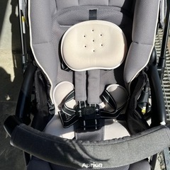 aprica アップリカ ラクーナビッテ　グレー　AB型　ベビーカーの画像