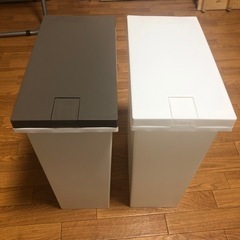 ゴミ箱 ゴミ袋ホルダー フタ2色