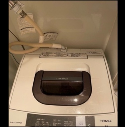 洗濯機　HITACHI