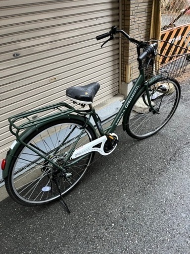 美品　ウェルビーのシティサイクル　6速　
