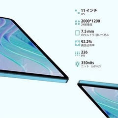 お値下げ【新品】Headwolf HPad2【Android 11タブレット】11インチ グレーの画像
