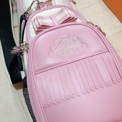 【新品・未使用】m.uゴルフ　キャディバッグの画像