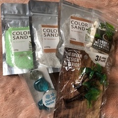 カラーサンド　ガーデンマルチングデコレーション