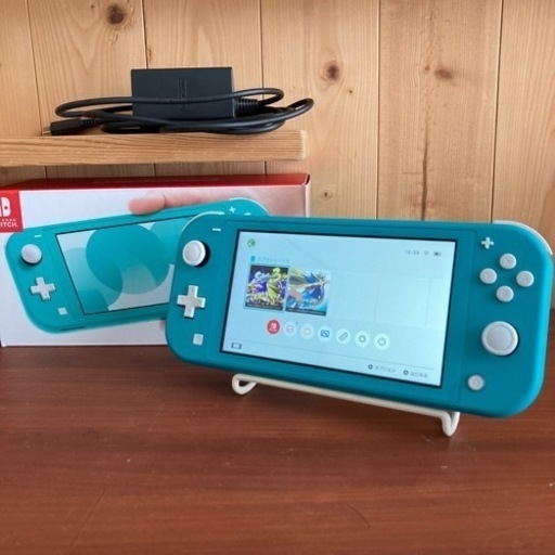 Nintendoスイッチライト　ターコイズ　スティック新品　動作確認済み