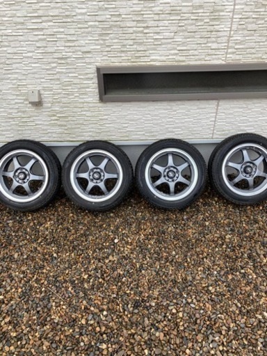 軽用スタッドレス美品バリ溝