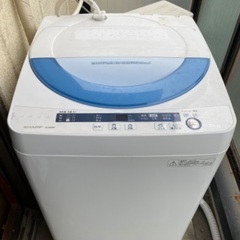 洗濯機お譲りしますの画像