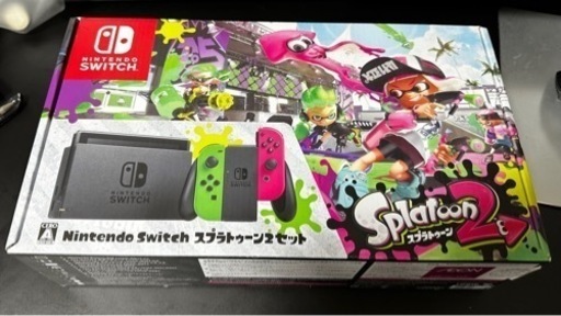 [未対策機・フルセット・美品] 任天堂スイッチ本体　スプラトゥーン2セット