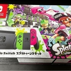 [未対策機・フルセット・美品] 任天堂スイッチ本体　スプラトゥ...