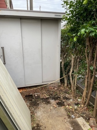 ヨド物置　鍵付き　【受渡し者決定しました】