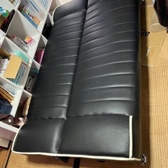 黒ソファベッド