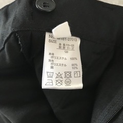 【受渡し完了】式服セット（上130.下120 ）男の子　半袖　半ズボンの画像