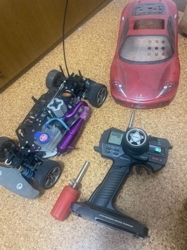 エンジン　ラジコン