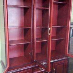 本棚　セパレートガラス扉