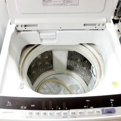 8/16【ジモティ特別価格】日立/HITACHI 洗濯機 BW-V80C 2018年製 8キロ