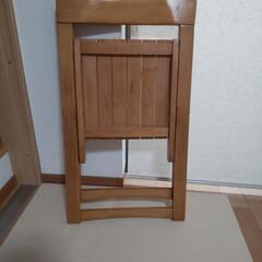 折りたたみチェア　1脚の画像