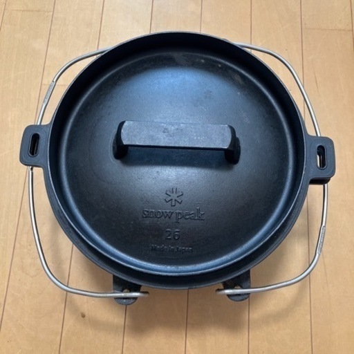【最終値下げ】スノーピーク 和鉄ダッチオーブン26