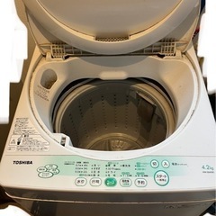 洗濯機　TOSHIBA 4.2kgの画像